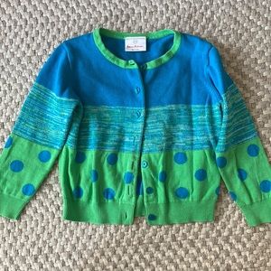 Hanna Andersson size 110 kids cardigan